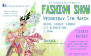 Charity Fashion Show on Wednesday 5th March
