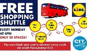 Take the FREE LIDL Shuttle!