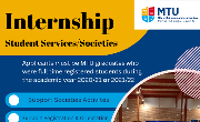 MTU Graduate Internship Opportunity