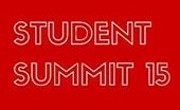 Student Summit 2015 > Tuesday 14th April @ 5pm